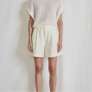 Women's Cream Shorts